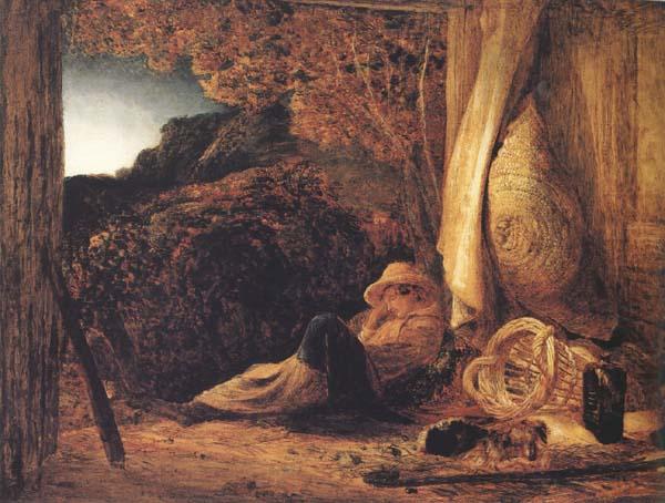 Samuel Palmer The Sleeping Shepherd china oil painting image